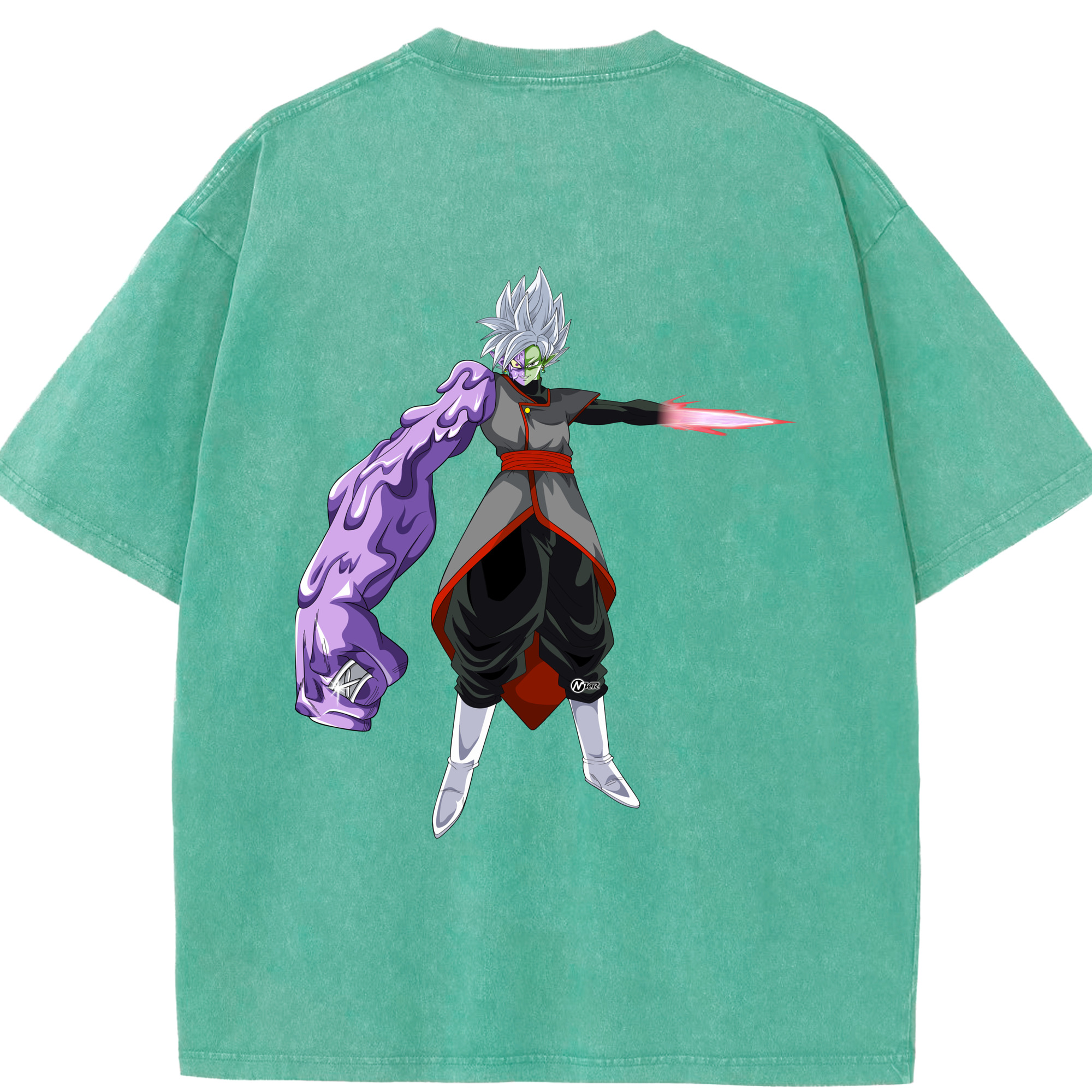 （画像用） ドラゴンボール DRAGON BALL 綿100% ヴィンテージ風 半袖Tシャツ（背面プリント）
